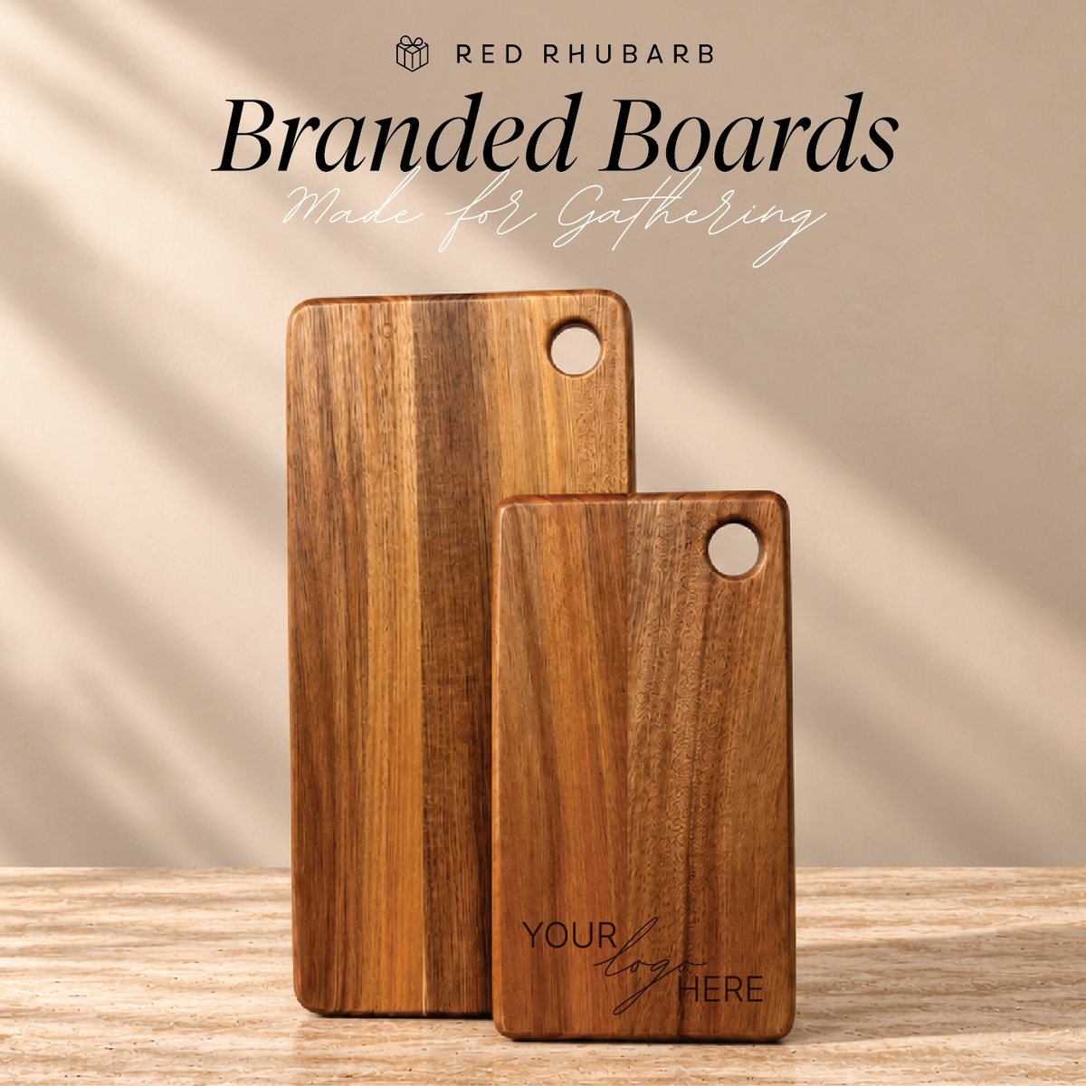 Custom branded cheese boards | Small Board X 10